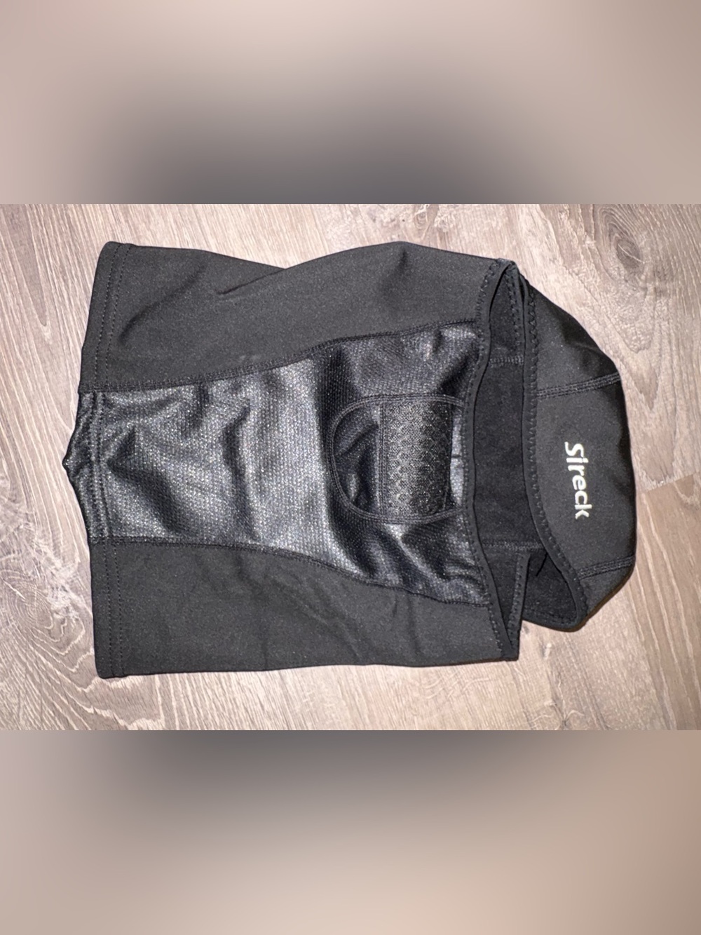 Men’s Black Compression Shorts with Support Panel